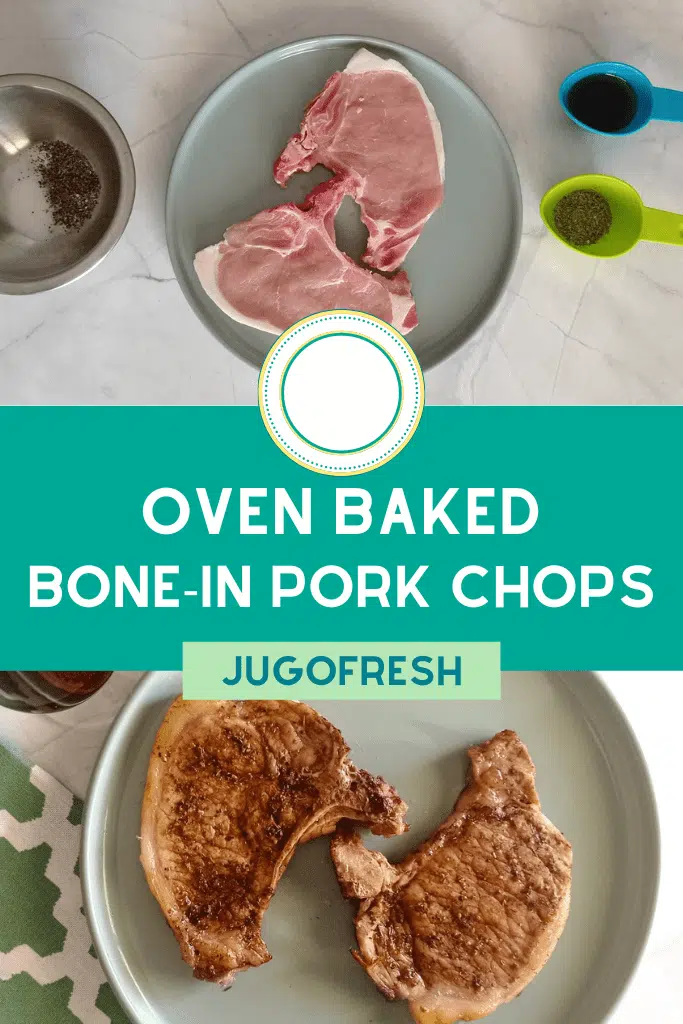 oven baked bone in pork chops 2