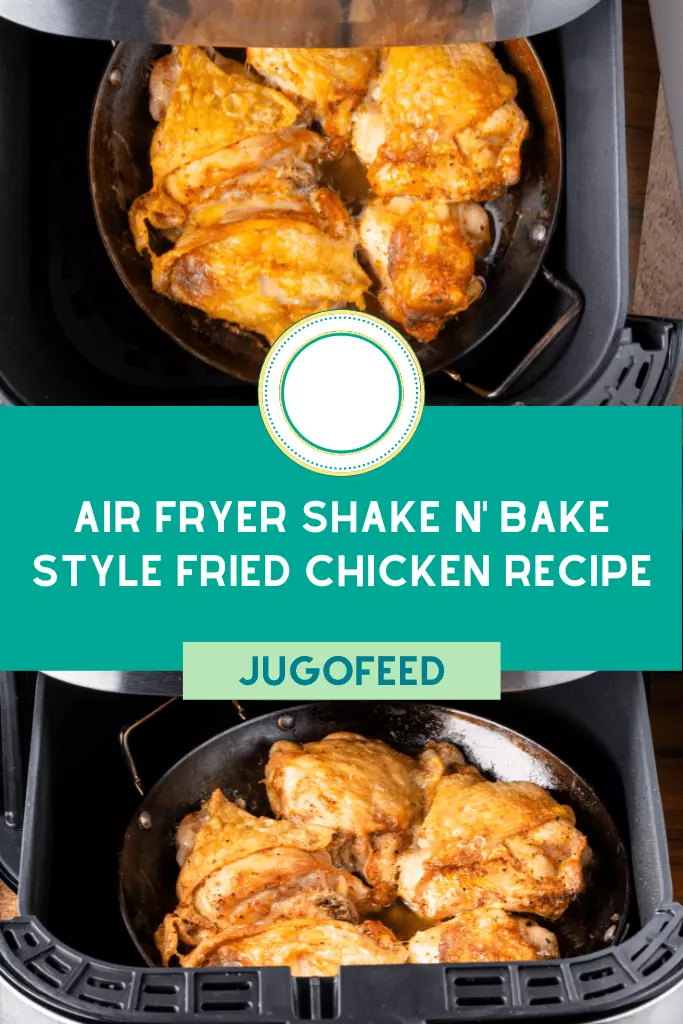 Air Fryer Shake N' Bake Style Fried Chicken _ Pinterest