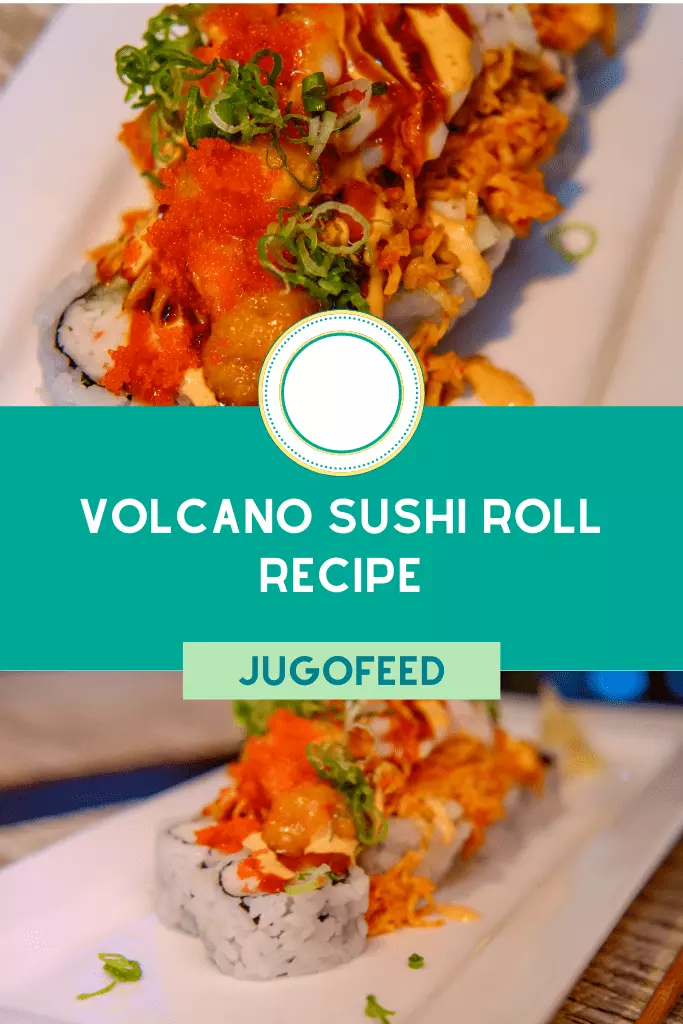 Volcano Sushi Roll Recipe Pinterest