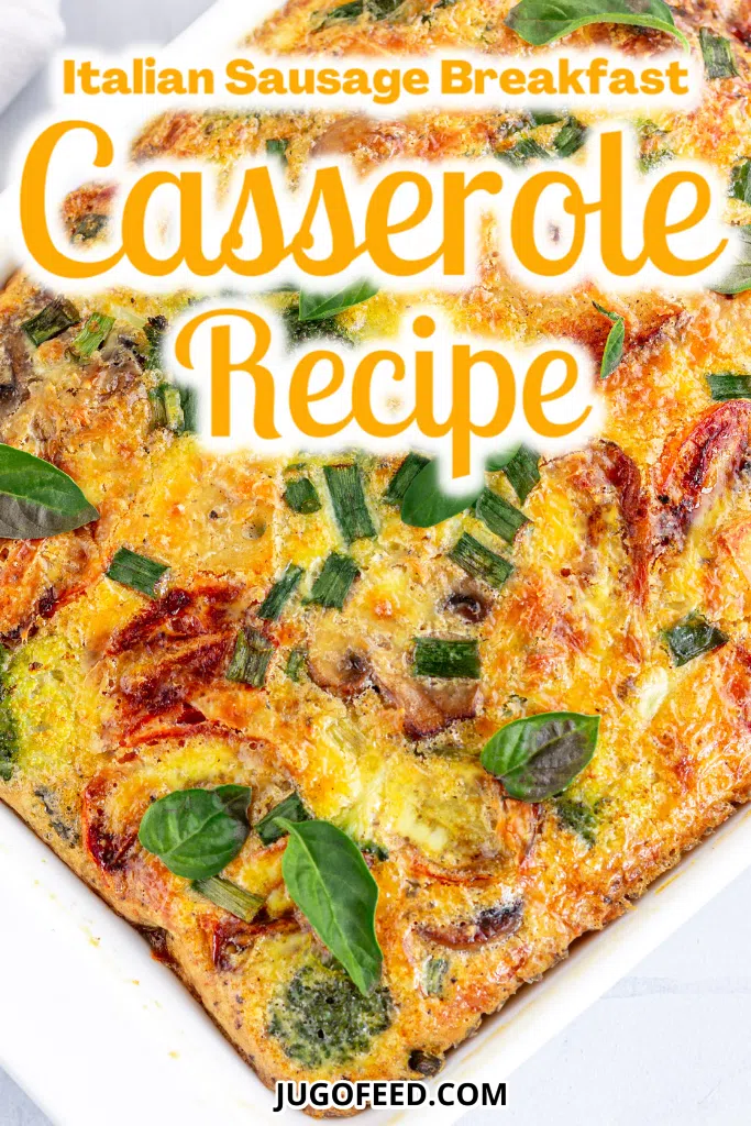 Italian Sausage Breakfast Casserole Recipe - Pinterest