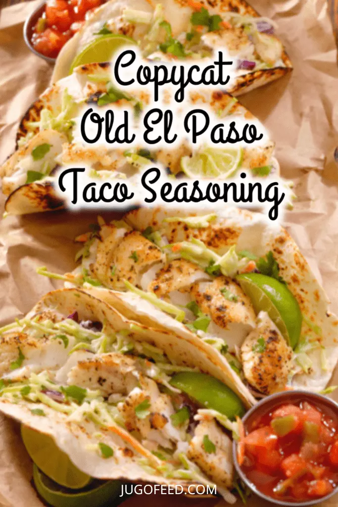 Old El Paso Taco Seasoning Recipe - Pinterest