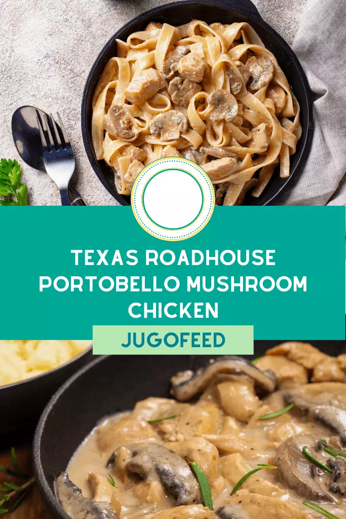 Texas Roadhouse Portobello Mushroom chicken - Pinterest