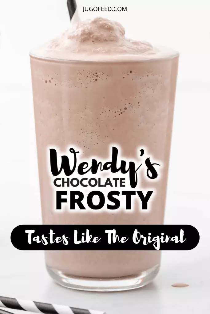Wendy's Frosty Recipe Copycat - Pinterest-