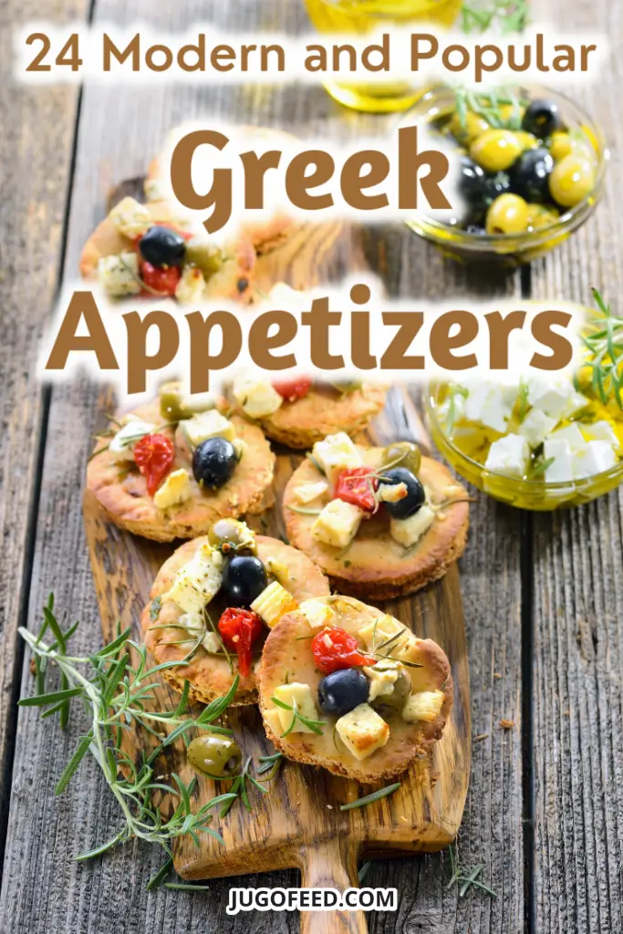 Greek appetizers - pinterest
