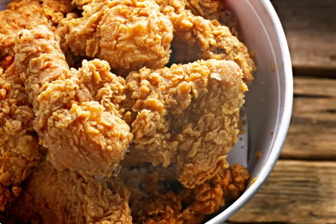 Outback bloomin_ fried chicken serve
