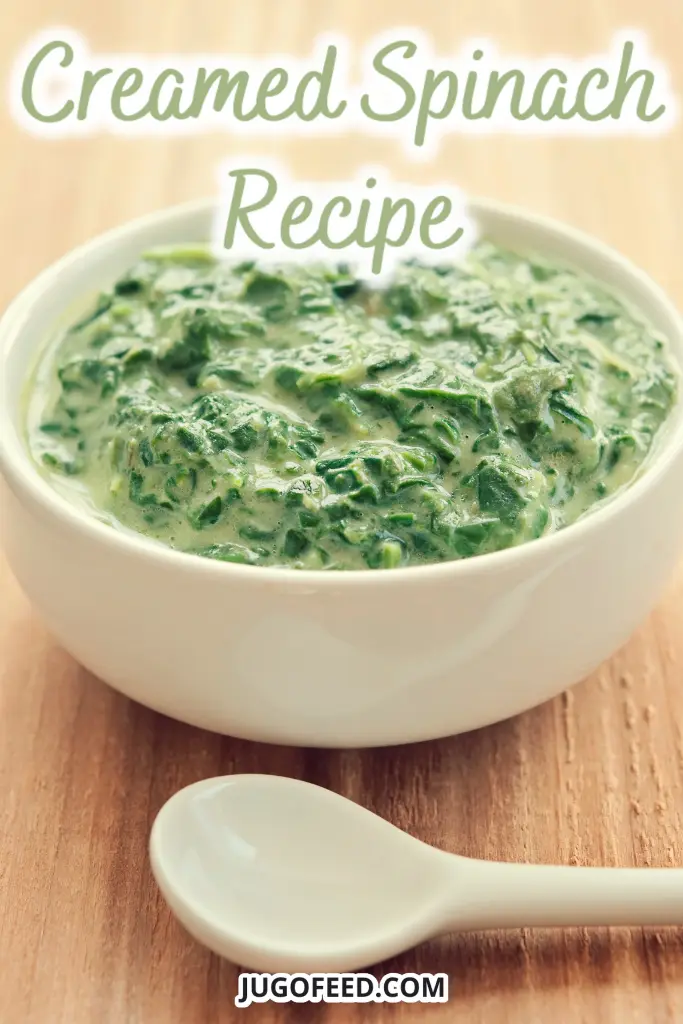 creamed spinach recipe - Pinterest_