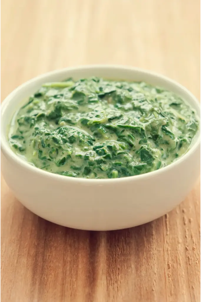 creamed spinach recipe