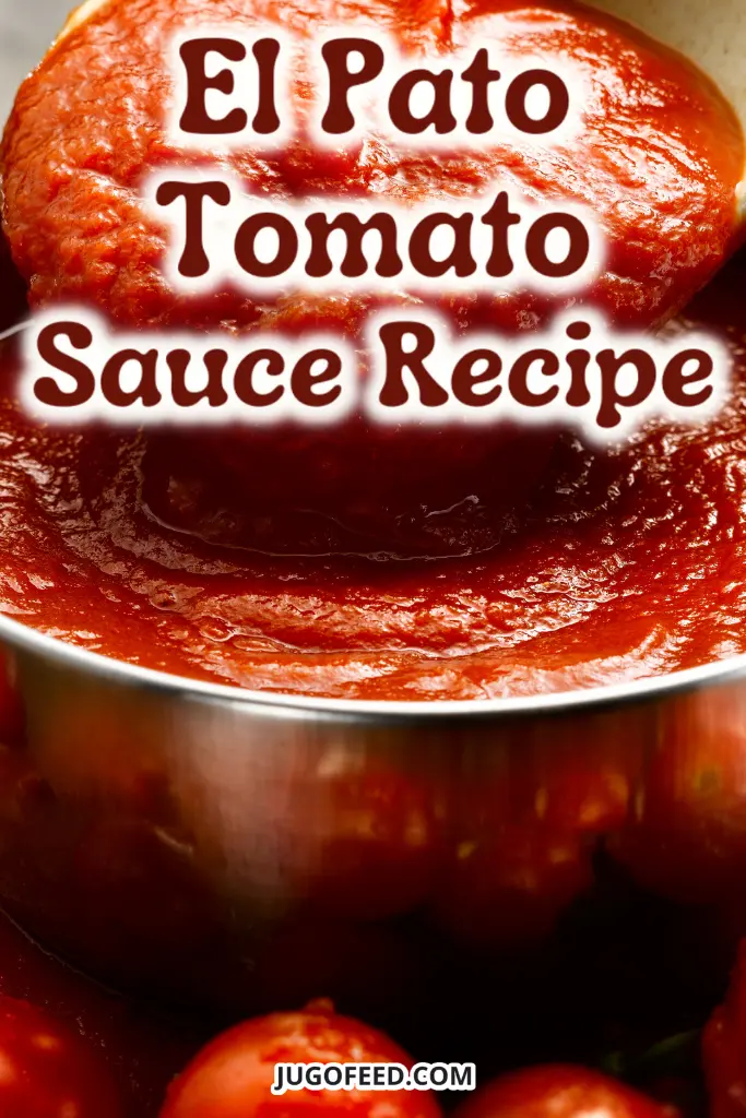 El Pato Tomato Sauce Recipe - Pinterest