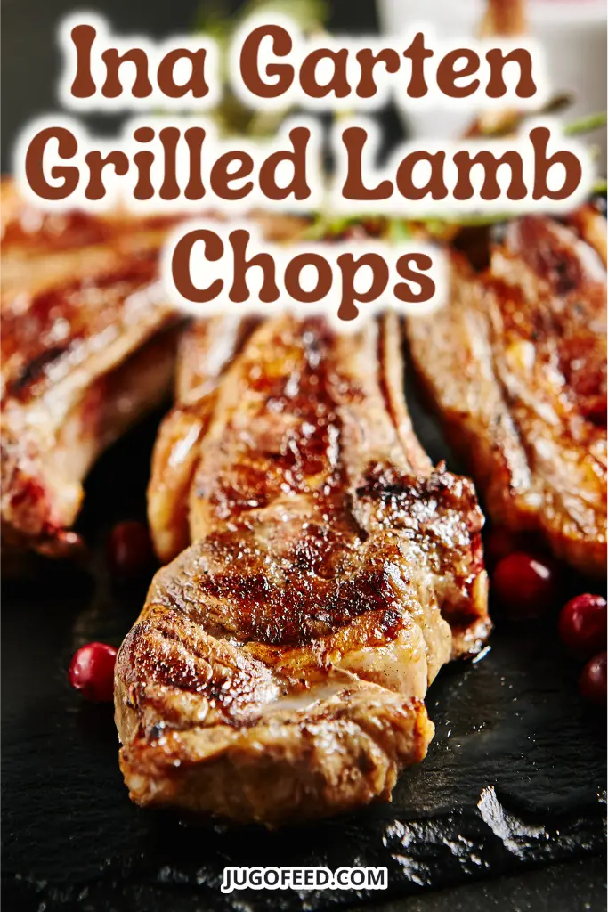 Ina Garten grilled lamb chops recipe - Pinterest