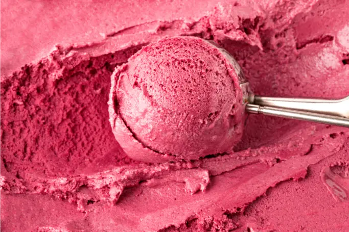 Big Red ice cream