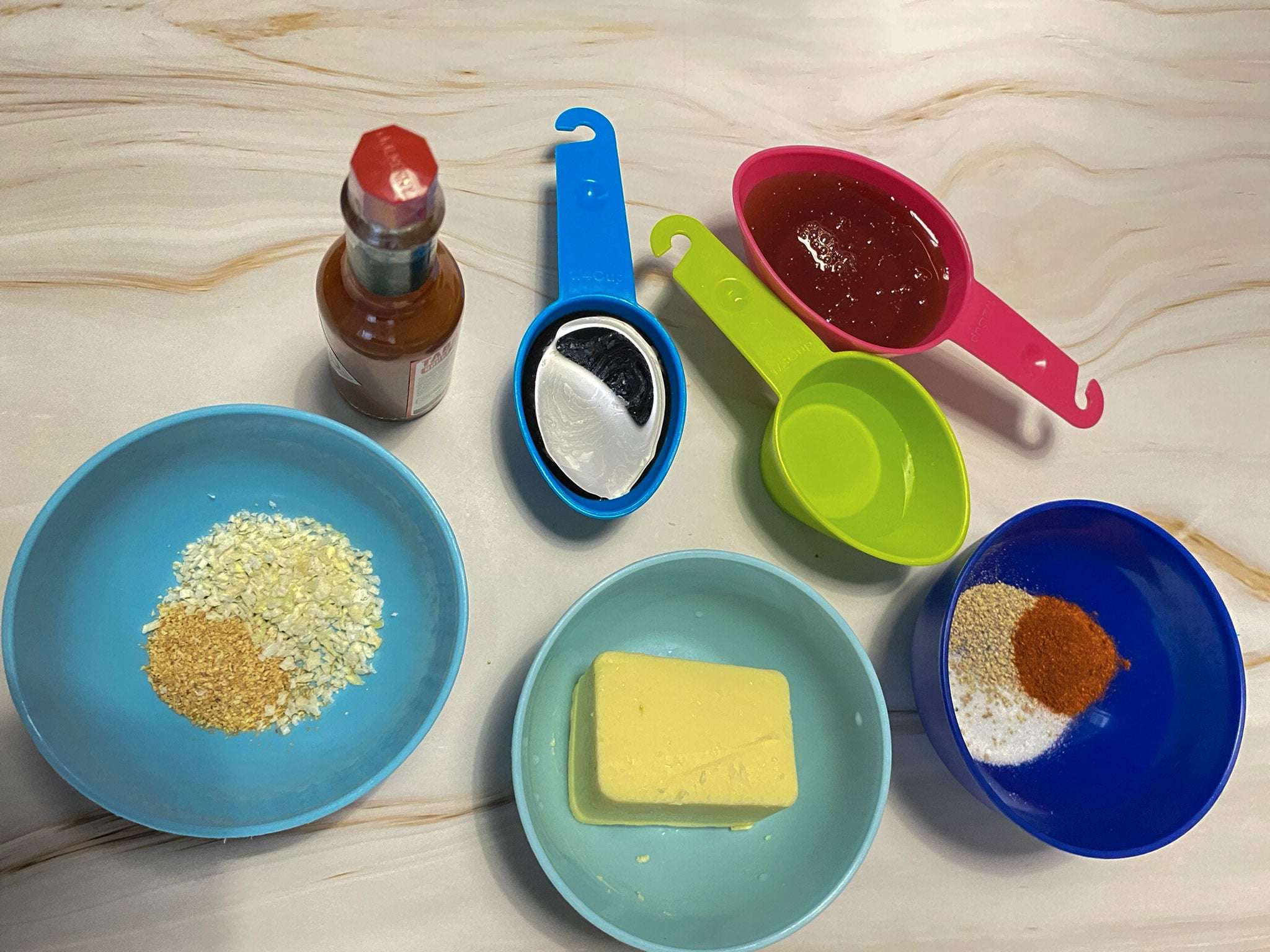 Honey Gold Chicken Sauce -Ingredients 2