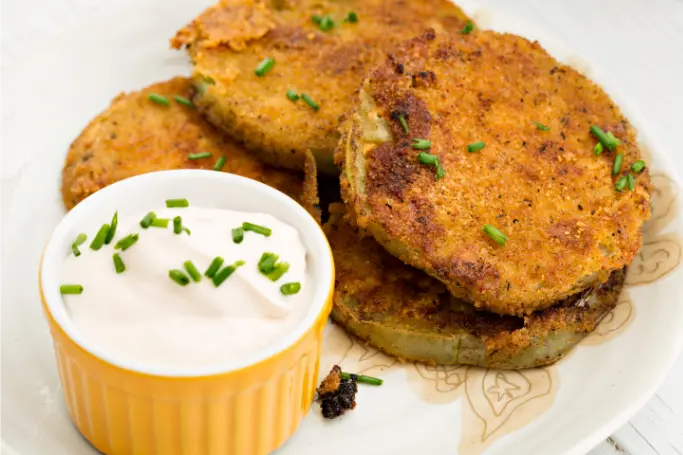 what to serve with fried green tomatoes